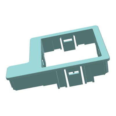 AEG kader, grijs, knop, for UI 40,5x56,7 140208196034