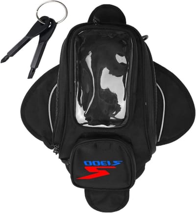 Motor Tanktas - Motortas Brandstoftank - Motorrijden - Magnetische Bevestiging - One Size - C