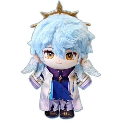Honkai Star Rail Sunday Pluche Pop 20cm Cartoon Kleding Verwisselen Schattig Zacht Gevuld Kussen Sunday Poppen Speelgoed Vakantiecadeaus Verjaardag 20cm white