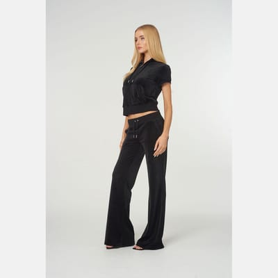 Juicy Couture Layla Low Rise Pocketed Flare ZWART - Maat XS