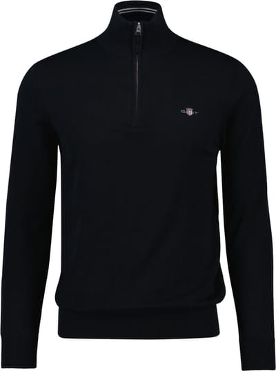 Gant Classic Half Zip Sweater Heren - Maat M