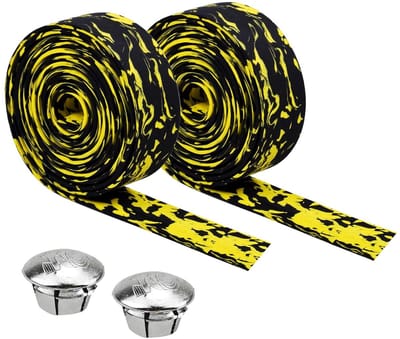 2 m Bicycle Handlebar Tyre Non-Slip Tear-Resistant Shock Absorption Grip Tyre Self Adhesive Breathable Soft Road Bike - ShopVlot
