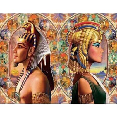 Diamant schilderij Egyptische borduurwerk fotopuzzel 5d kruissteek bruiloft decoratie 20X30CM