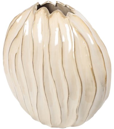 Countryfield Vaas Baron Boulder - Wit - 41 x 20 x 42 cm