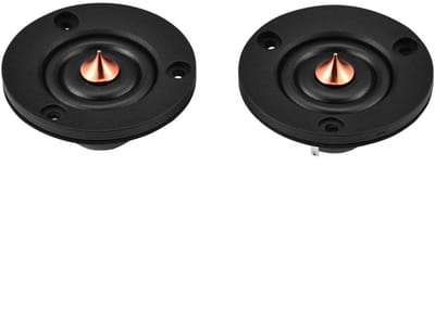 Socobeta 2pcs Tweeter Speakers - Silk Film Dome Treble Car Speakers