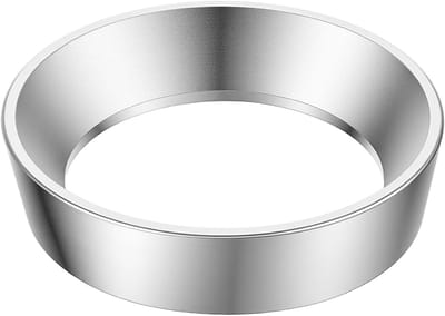 Koffie doseerring voor nauwkeurige dosering van gemalen koffie, ideaal voor perfecte koffiezetting