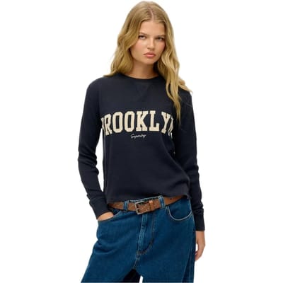 Superdry - Athletic Essential Graphic Longsleeve Top - Dames - Lange mouwen shirts
