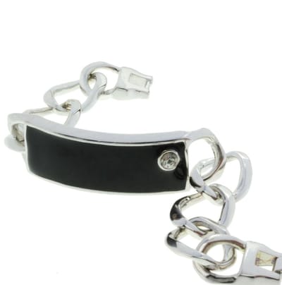 Behave - Armband zwart accent - Tijdloze stijl - Voor dagelijks gebruik