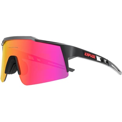 Kapvoe Fietsbril UV400 MTB Fietsbril voor Mannen Vrouwen Buiten Sportbril 1 LENS