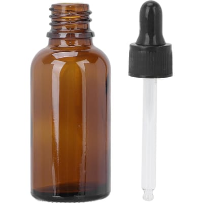 Flacon vide rechargeable pour huiles essentielles, portable, pour parfum DIY, flacon compte-gouttes, accessoire 30 ml brown