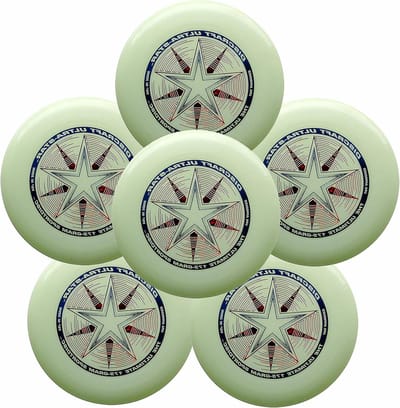 Sport Schijven - Vliegende Schijven - Outdoor Spel - Glow in the Dark - 6 Stuks 175g - Variërend