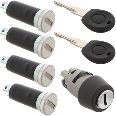 Modecar - Wkład stacyjki en Wkładka Slotset voor VW Transporter T4 - 1990-2003 - 5 stuks
