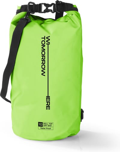Where Tomorrow PVC dry bag Style 02 10L groen