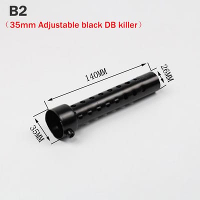 35mm 42mm 45mm 48mm 51mm 60mm Motorfiets Uitlaat Katalysator DB Killer Silencer Noise Sound Eliminator voor Akrapovic voor SC