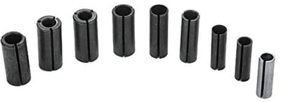 Allecto - Boorkophals - Houtfrees - Hoge precisie - 12,7 Millimeter - Graveermachine - Set van 9 stuks - Geschikt voor Freesmachine