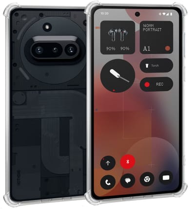ChiGuard Hoesje Geschikt voor Nothing Phone (3a) - Hoesje - Shock Proof Case – Cover Transparant