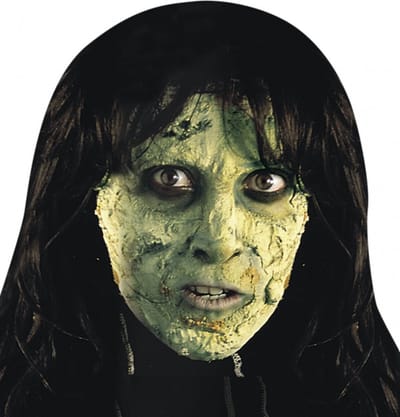 Tube met groen horror vlees
