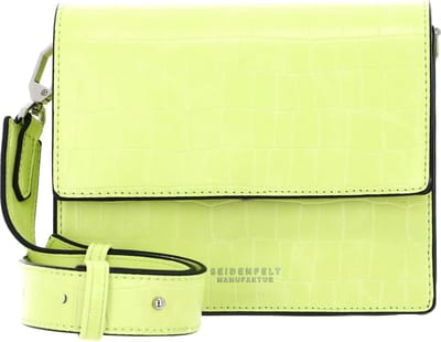SEIDENFELT MANUFAKTUR Schoudertas Driva Crossbody Bag Bitter Lemon Lichtgroen