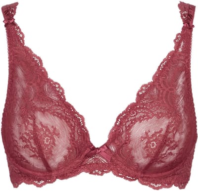 Aubade Danse Des Sens Plunge Triangel BH Mulberry Paars 75 D