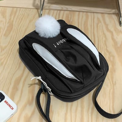 Petit Sac d'Été pour Enfants Mini Sac à Bandoulière Petit et Mignon Filles de Maternelle et Étudiantes white