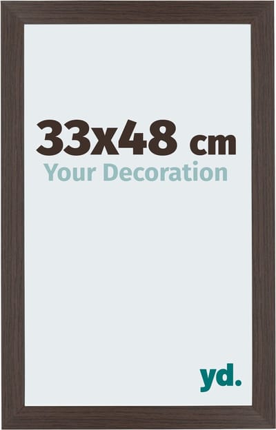 Your Decoration - Fotolijst 33x48 cm - MDF - Eiken Donker - Mura