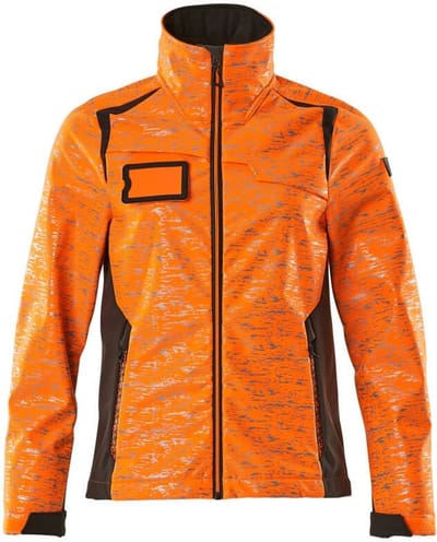 Mascot Accelerate Safe Softshell jas 19212-291 - hi-vis oranje/donkerantraciet - 2XL
