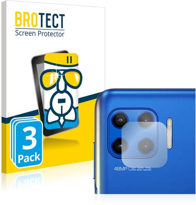 Screenprotector 3 Stuks voor Motorola Moto G 5G Plus (ALLEEN Camera Lens) Beschermglas transparant