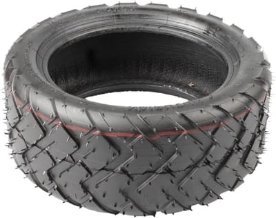 Anti-lekke band - Scooter band - Elektrische step - Versterkt rubber - 80/60-6 - Zwart