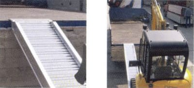 Aluminium oprijplaten 5620kg 4000x510mm MW Tools VAM165/40L