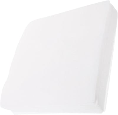 Kooivoeringen Vogelkooi - Bodembedekking Vogels - Kooi Schoonhouden - Sterk Absorberend Papier - 21.5 x 21.5 cm - Wit