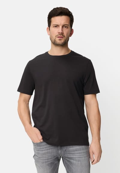 camel active fleXXXactive® T-Shirt met Quick Dry functie - Maat menswear-S - Zwart