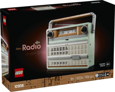 LEGO Icons Retro draagbare radio - 10334