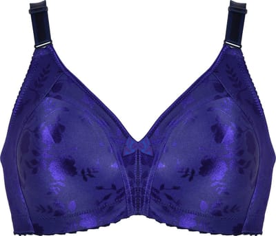 Naturana - Minimizer bh met bloemenpatroon - 5363 - Galaxy Violet - 100B