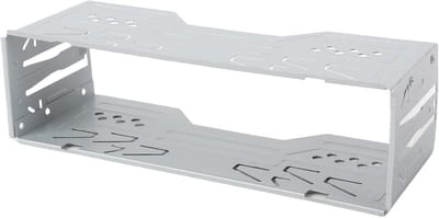 Universele 1DIN Autoradio Installatiebeugel, Metalen Montageframe voor Enkele DIN Radio, 181x52x68mm, Veilig en Duurzaam