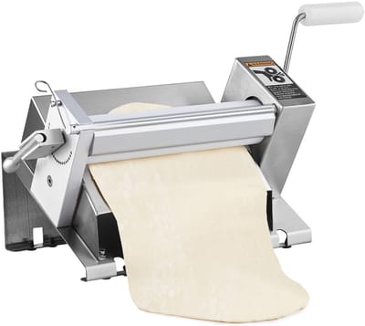 Handmatige Deegroller, Bladerdeeg- en Fondanroller, Verwijderbare Componenten voor Eenvoudige Reiniging, 1,27 cm Instelbare Dikte, Ideaal voor Thuisgebruik en Kleine Commerciële Keukens