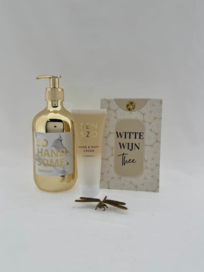 Kadootje •Cadeaupakket Dames• Witte Wijn Thee - Cadeau voor Vrouwen - Perfect Gifts