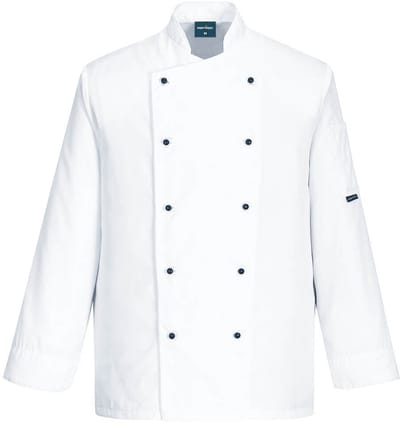 Portwest Somerset Koksjas C834 - Wit - L
