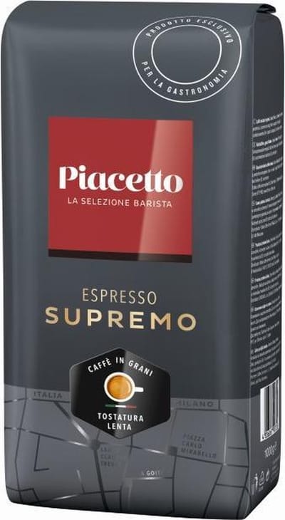 Piacetto Supremo Espresso koffiebonen - 6 x 1 kg
