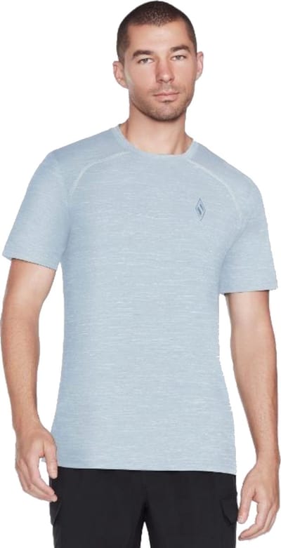 Skechers On the Road Tee M2TS209-LTBL, Mannen, Blauw, T-shirt, maat: M