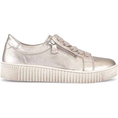 Metalen Satijnen Sneakers Gabor