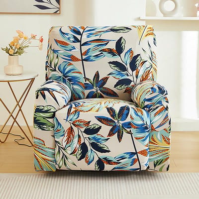 Fauteuilhoezen Stretch Bankhoes Stoelhoezen Meubelbeschermer Fauteuilhoes voor Schommelstoel 1 Seater