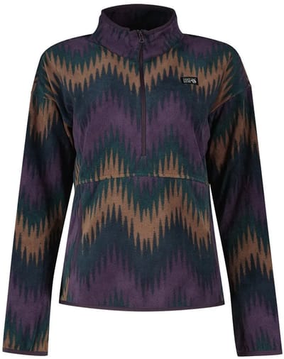 Mountain Hardwear Novelty Microchill Fleece Paars L Man