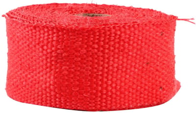 Dailygoods- Isolatietape Hittebestendig - Uitlaatwarmteverpakking - Glasvezel - Hittebehoud - 5000 x 50 mm - Superieure bescherming - Uitlaatverpakking