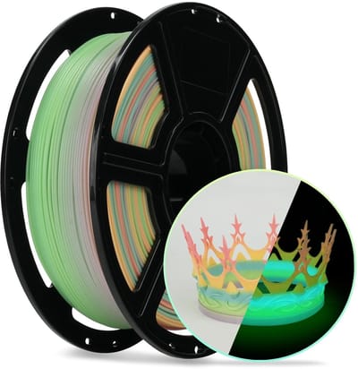 FlashForge PLA Filament Glow In The Dark - Luminous Melody - 1.75mm - Biologisch Afbreekbaar - 1kg