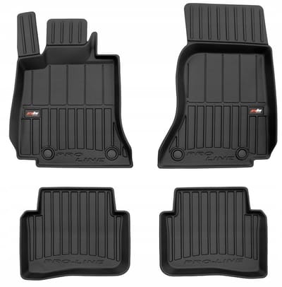 Frogum Mercedes-Benz C-Klasse W206 S206 vanaf 2021 - Automatten Set - TPE Rubber - 6 cm Hoge Rand - Geurloos