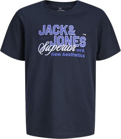 T-shirt Korte Mouw Jack &amp; Jones JJELOGO TEE SS O-NECK