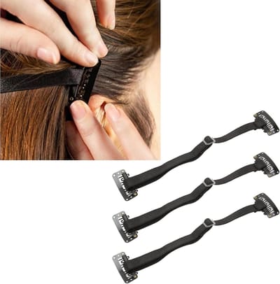 Set van 3 Verstelbare Gezichtsbanden met Clip voor Effectieve Gezichtsversteviging en Lifting, Ideaal voor Thuisgebruik en Schoonheidsbehandelingen