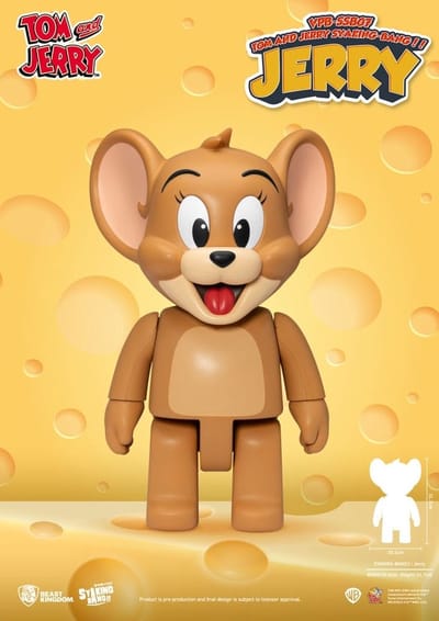 Beast Kingdom Toys Tom & Jerry Syaking Bang PVC figure Jerry 30 cm Action Figuur