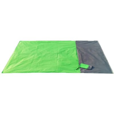Couverture de tapis de plage de pique-nique de randonnée de Camping de voyage en Nylon imperméable extérieur portatif vert
