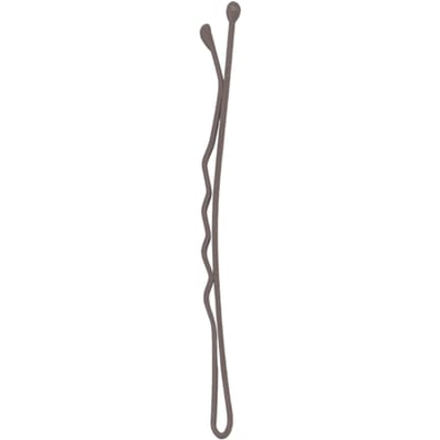 Best grip hairpins- mat bruine haarschuifspeldjes 12stuks